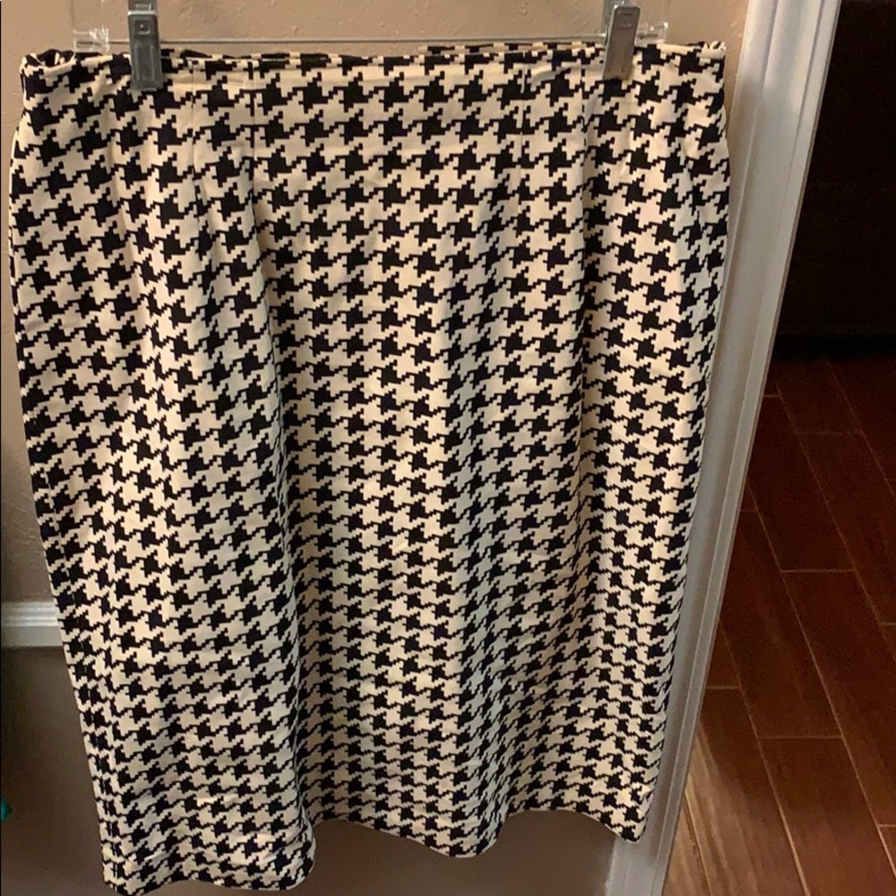 Houndstooth two-piece suit